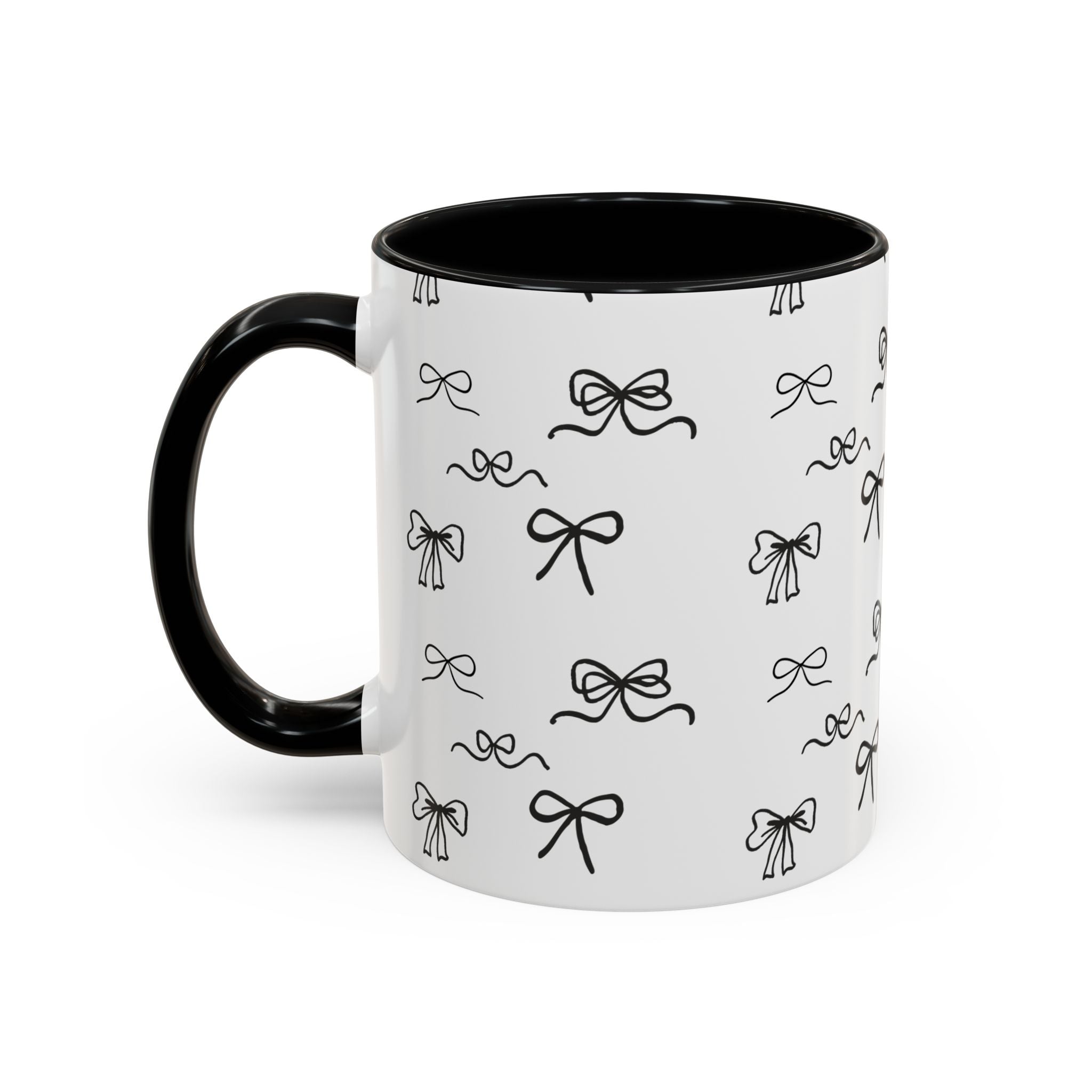 Ballet Accent Coffee Mug — Cute Dark Ballet Design (11/15oz)