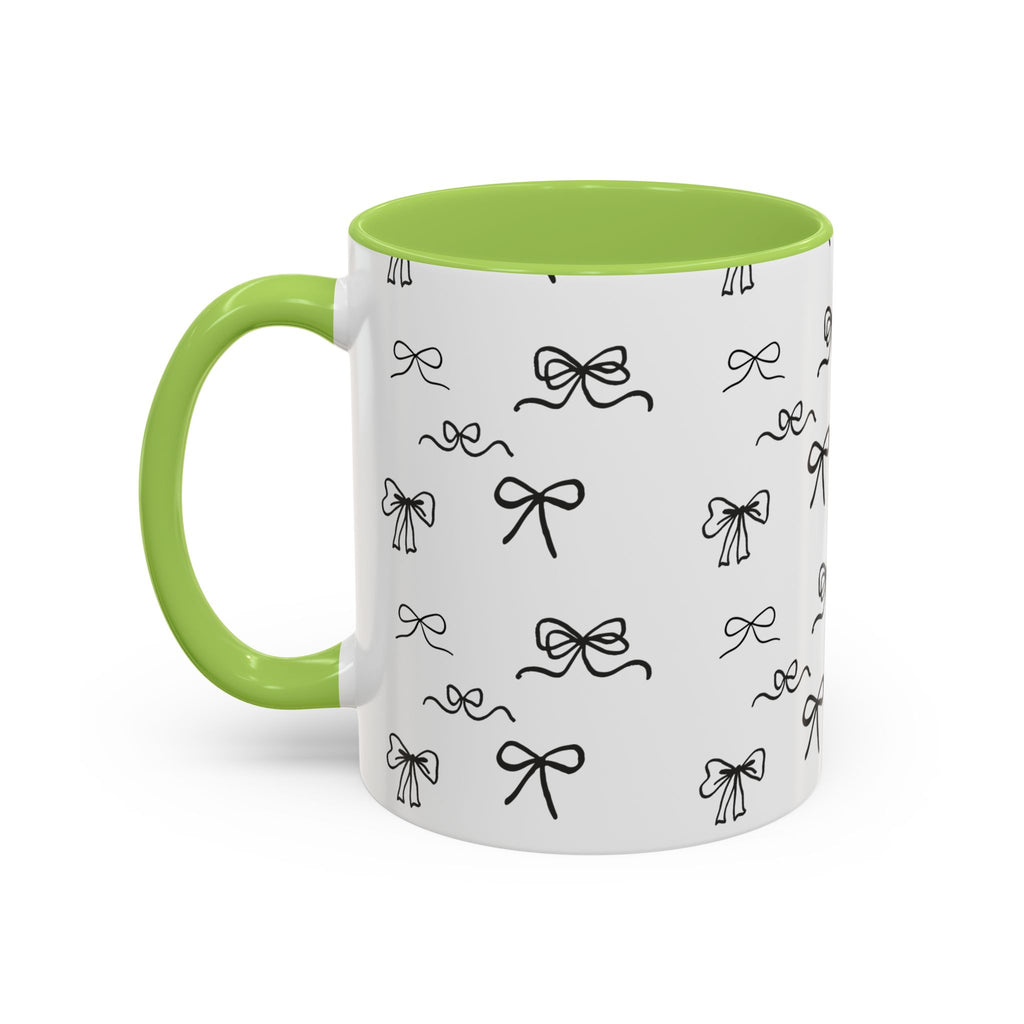 Ballet Accent Coffee Mug — Cute Dark Ballet Design (11/15oz)