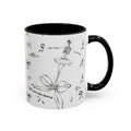 Ballet Accent Coffee Mug — Cute Dark Ballet Design (11/15oz)