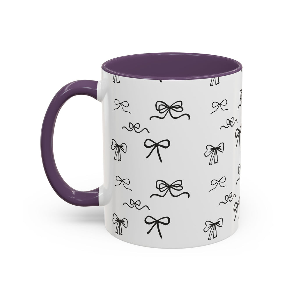 Ballet Accent Coffee Mug — Cute Dark Ballet Design (11/15oz)