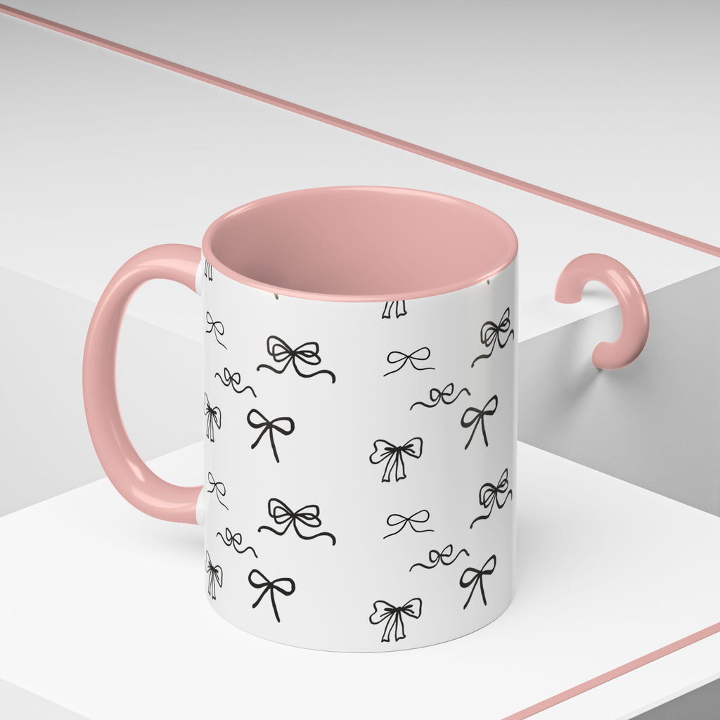 Ballet Accent Coffee Mug — Cute Dark Ballet Design (11/15oz)