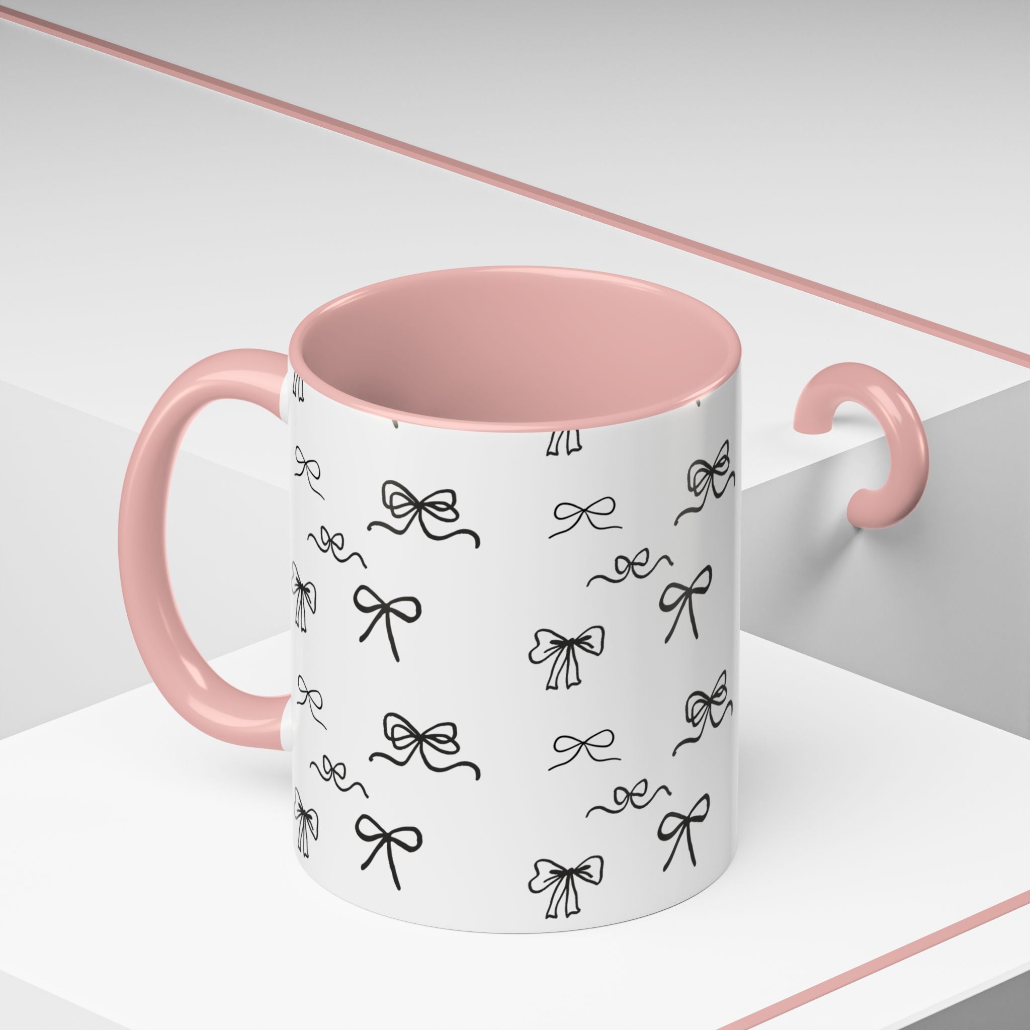 Ballet Accent Coffee Mug — Cute Dark Ballet Design (11/15oz)