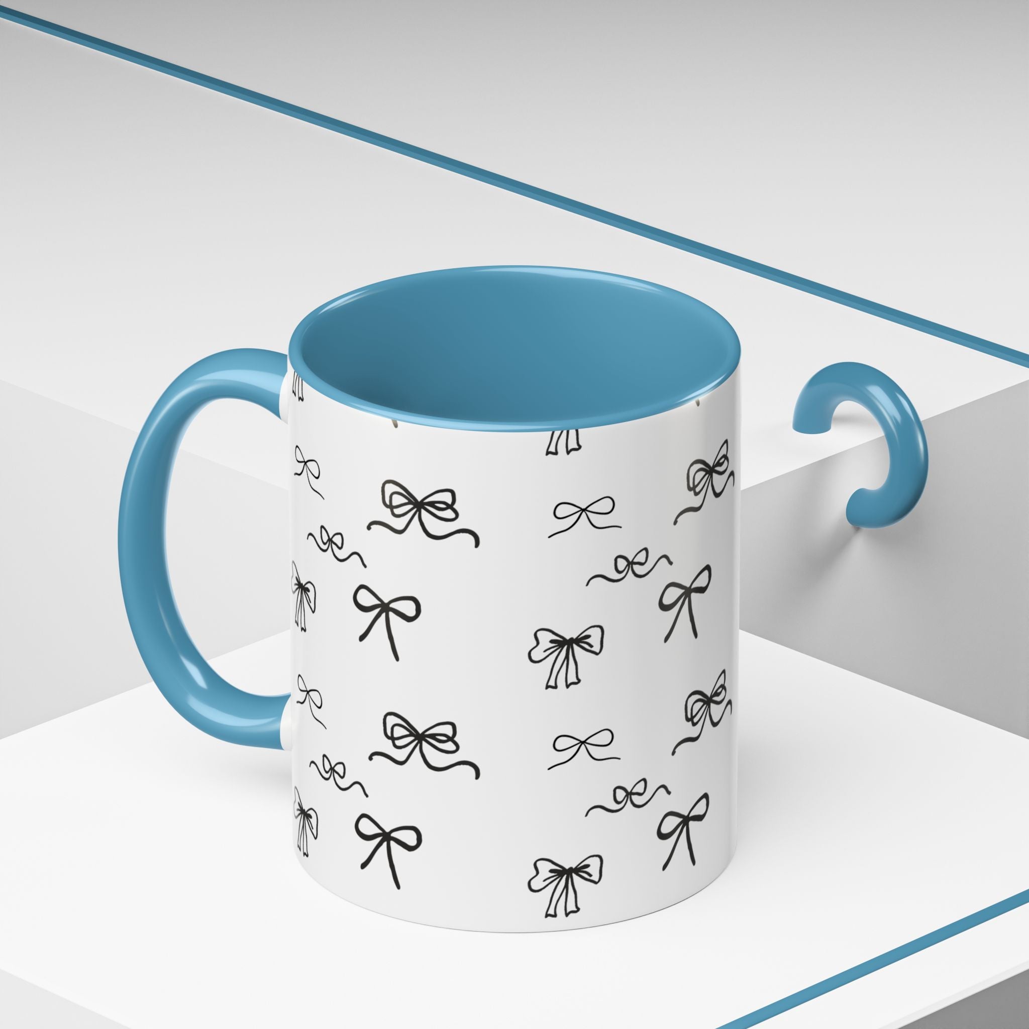 Ballet Accent Coffee Mug — Cute Dark Ballet Design (11/15oz)