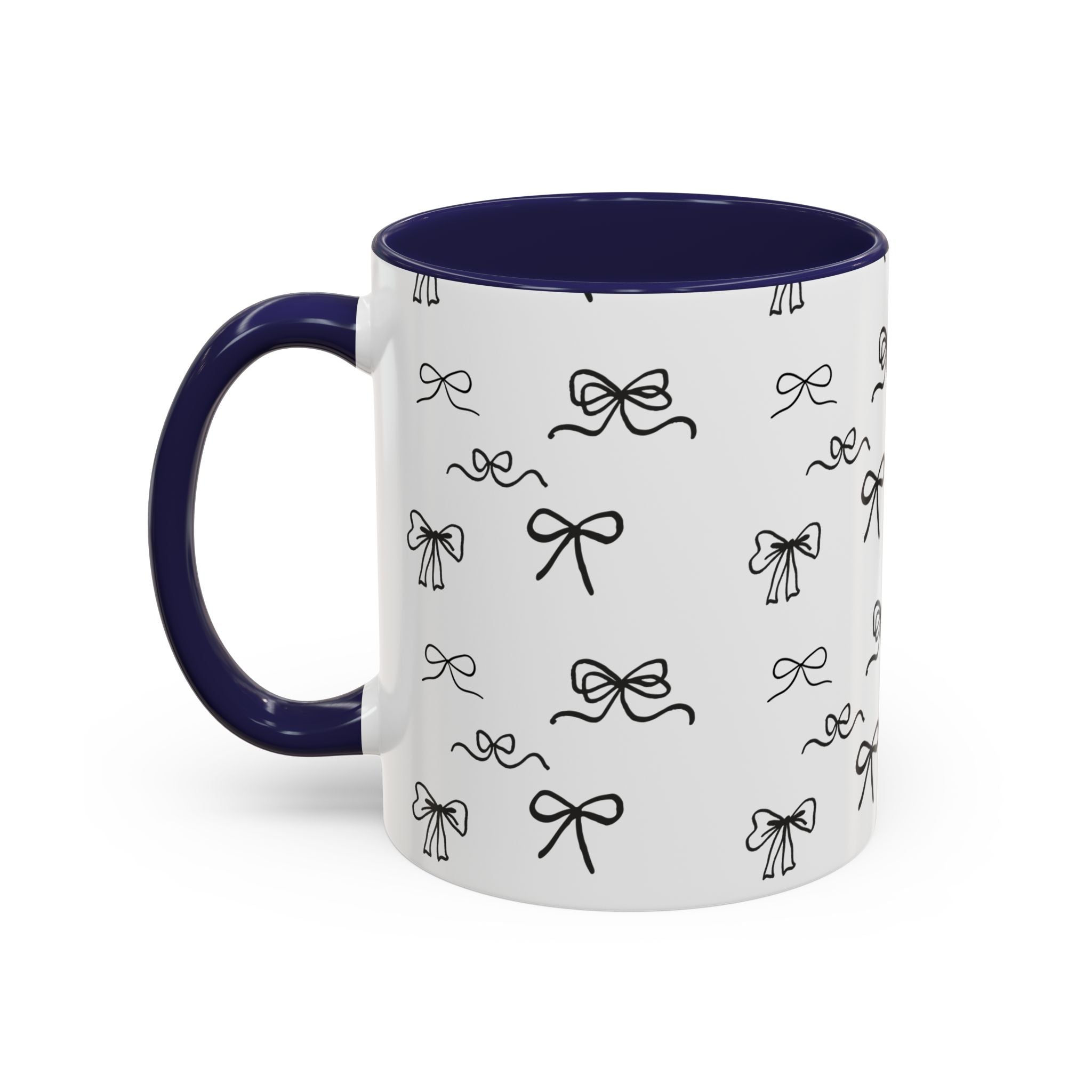 Ballet Accent Coffee Mug — Cute Dark Ballet Design (11/15oz)