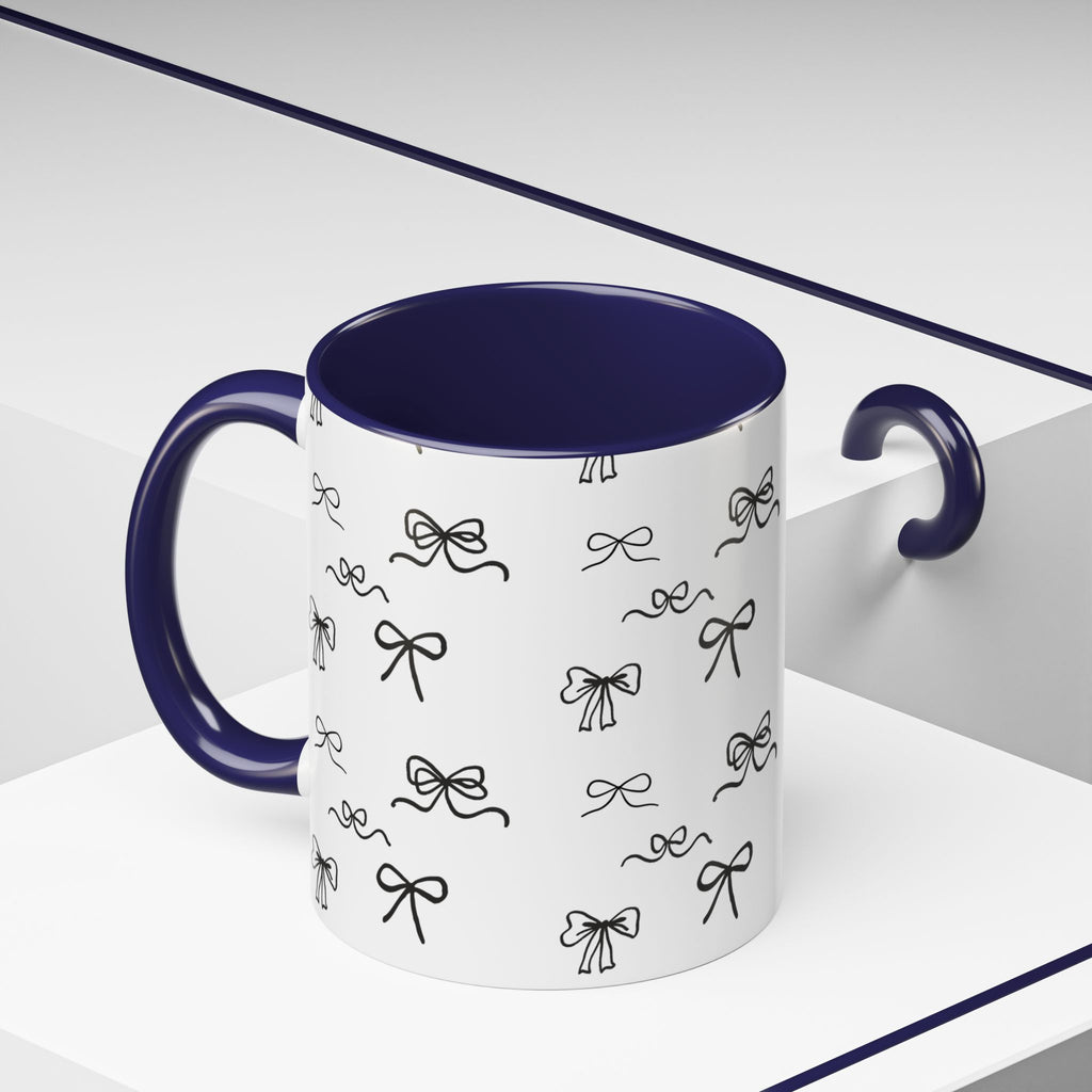 Ballet Accent Coffee Mug — Cute Dark Ballet Design (11/15oz)