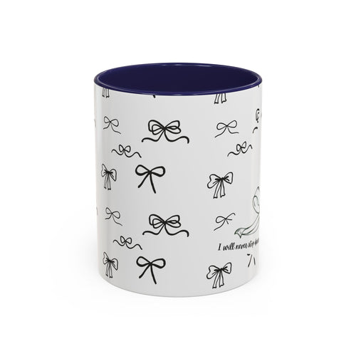 Ballet Accent Coffee Mug — Cute Dark Ballet Design (11/15oz)