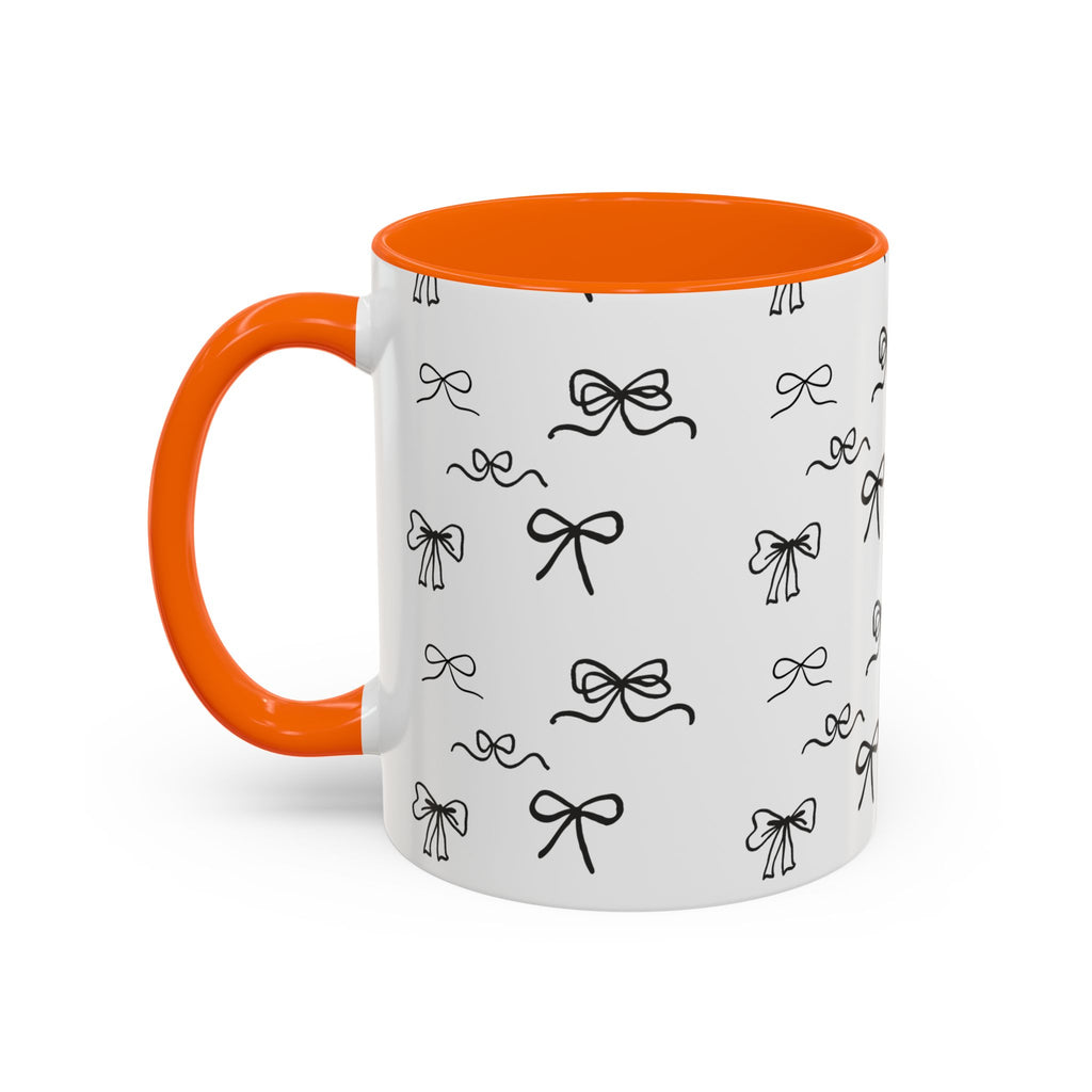 Ballet Accent Coffee Mug — Cute Dark Ballet Design (11/15oz)