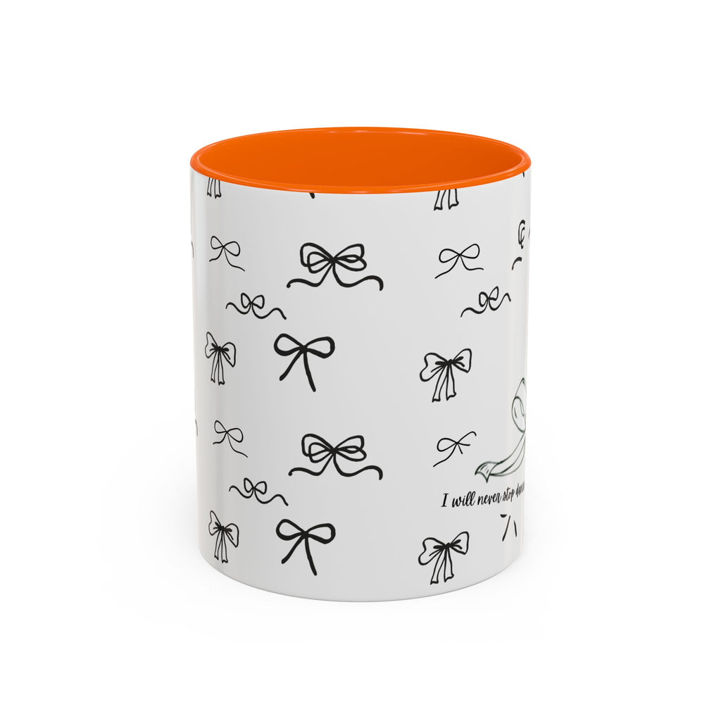 Ballet Accent Coffee Mug — Cute Dark Ballet Design (11/15oz)