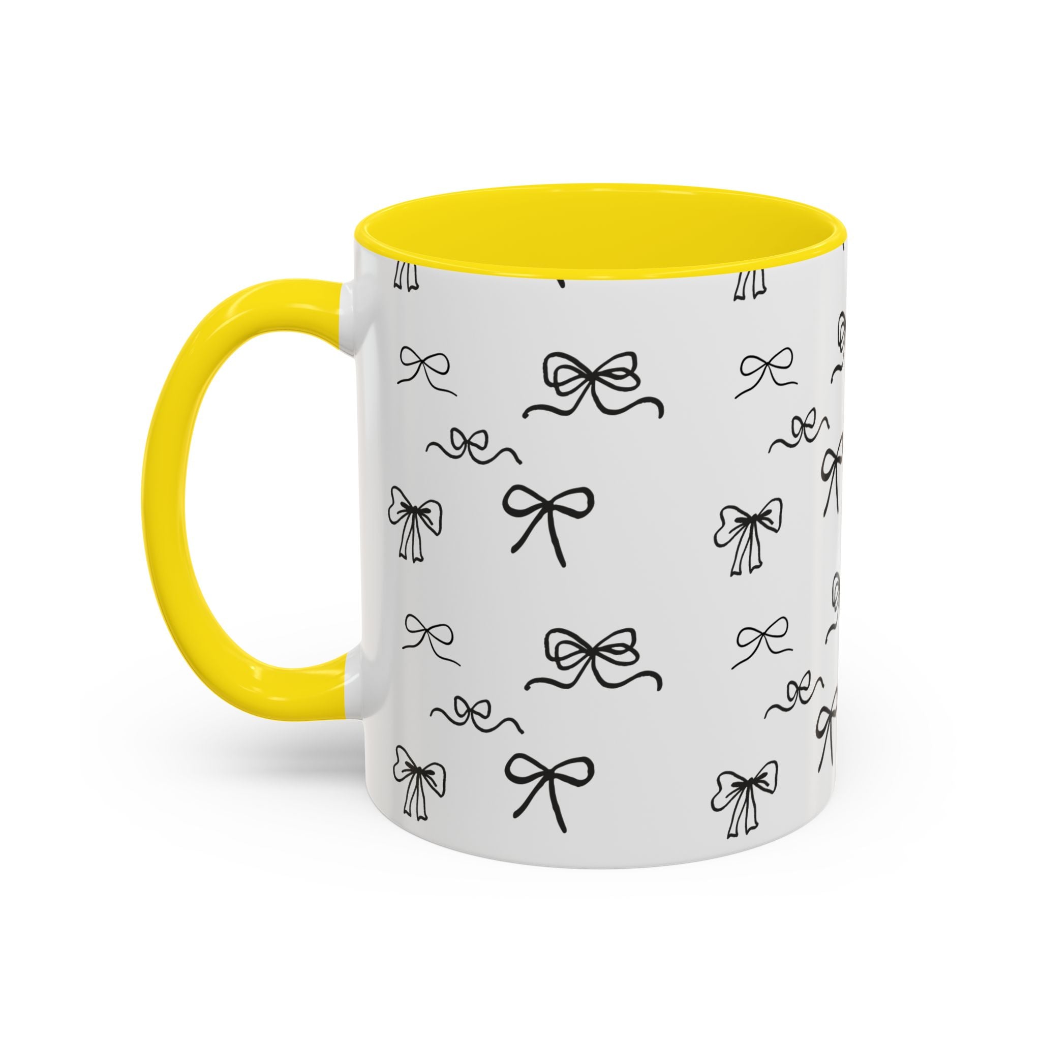 Ballet Accent Coffee Mug — Cute Dark Ballet Design (11/15oz)