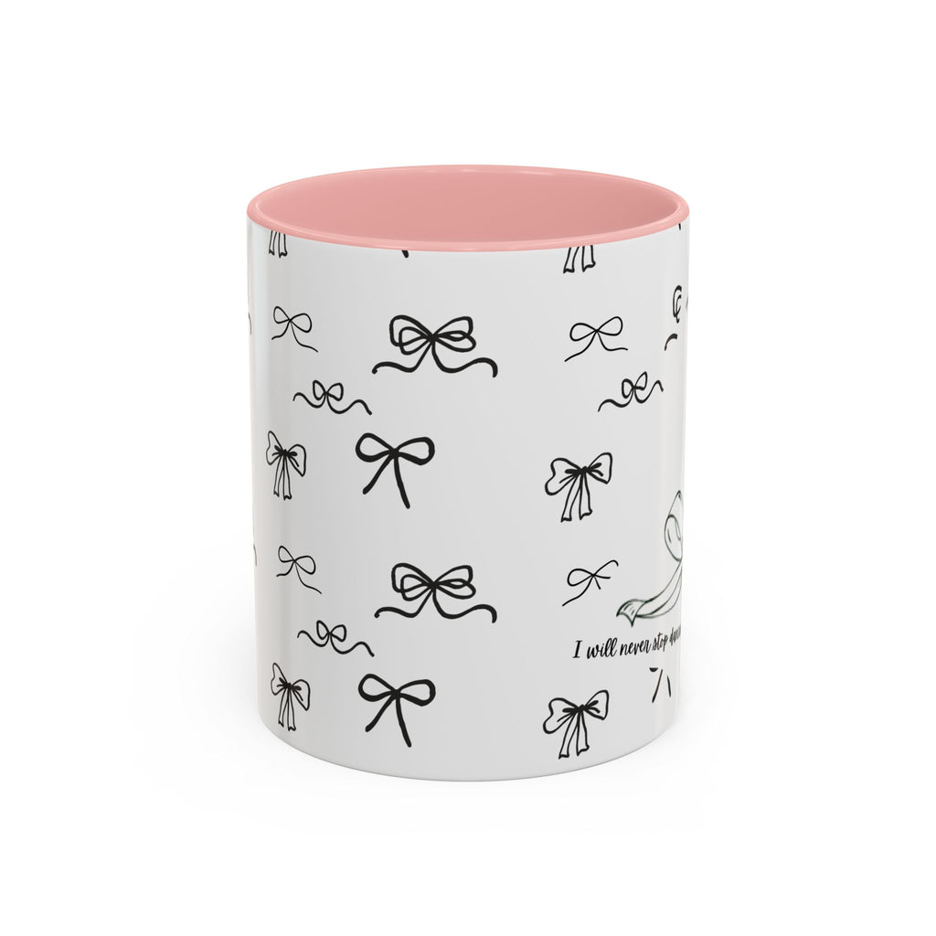 Ballet Accent Coffee Mug — Cute Dark Ballet Design (11/15oz)